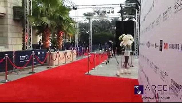 Areeka Set up @ Dubai International Film Festival 2016 Opening ceremony