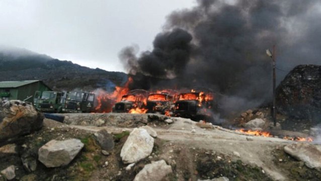 Çin'den Hindistan'a Roketli Saldırı: 158 Ölü