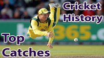 Top 13 Best Catches In Cricket History | Athletic Catches