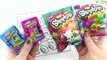 SHOPKINS Crayola Coloring Pages Sharpie | Season 4 - 5 pack Opening - Awesome Toys TV