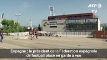 Football: le président de la Fédération espagnole en garde à vue