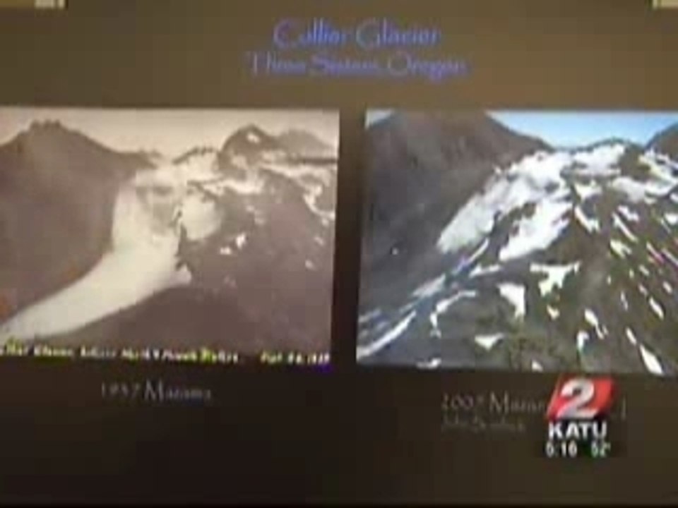 Rapid changes on Mt Hood Oct 2007