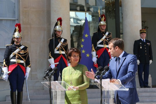 Déclaration conjointe d'Emmanuel Macron et de la présidente de la confédération suisse Doris Leuthard