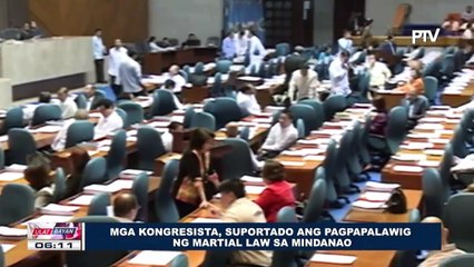 Video herunterladen: Mga kongresista, suportado ang pagpapalawig ng Martial Law sa Mindanao