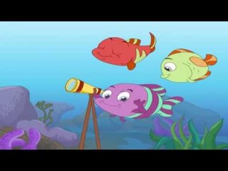 Panchatantra Tales in Marathi - A Tale of Three Fish