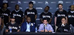 Don Mattingly crying in Miami Marlins press Conference after Jose Fernandezs death