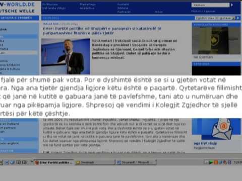 SITUTATA NE SHQIPERI FLET DEPUTETI GJERMAN,KRIZA KERKON ZGJIDHJE POLITIKE LAJM