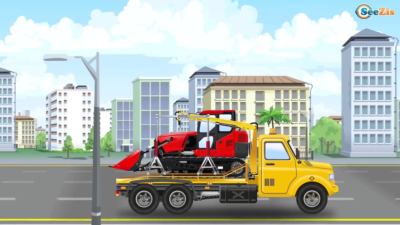 Мультик про ТРАКТОР и ГРУЗОВИК Видео для детей Русская Озвучка