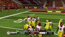 NCAA Football 17 | OREGON vs USC | College Kick Off Rivalry Match Up Gameplay!