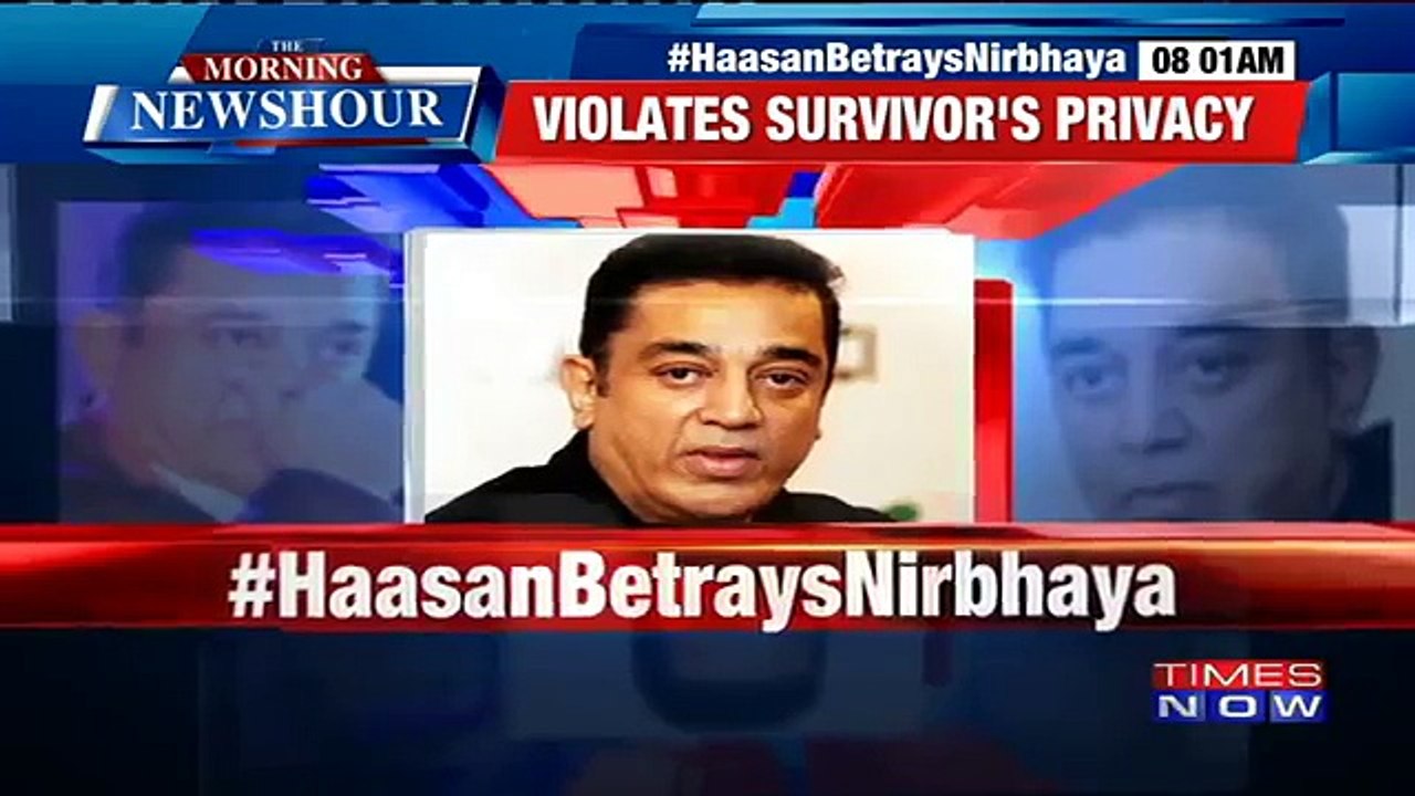 Kamal Hassan Discloses Rape Survivors Name In Public