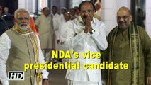 Venkaiah Naidu is NDA's vice presidential candidate
