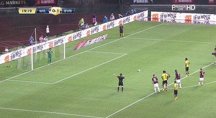 Pierre-Emerick Aubameyang (Penalty) GOAL HD - AC Milan 0-2 Dortmund 18.07.2017