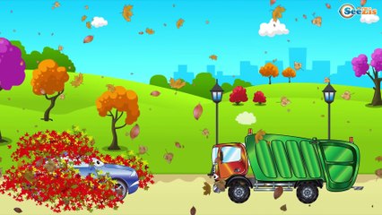 ✔ Carritos Para Niños.  Camión de basura. Caricaturas de carros. Tiki Taki Coches. Episodio 10 ✔