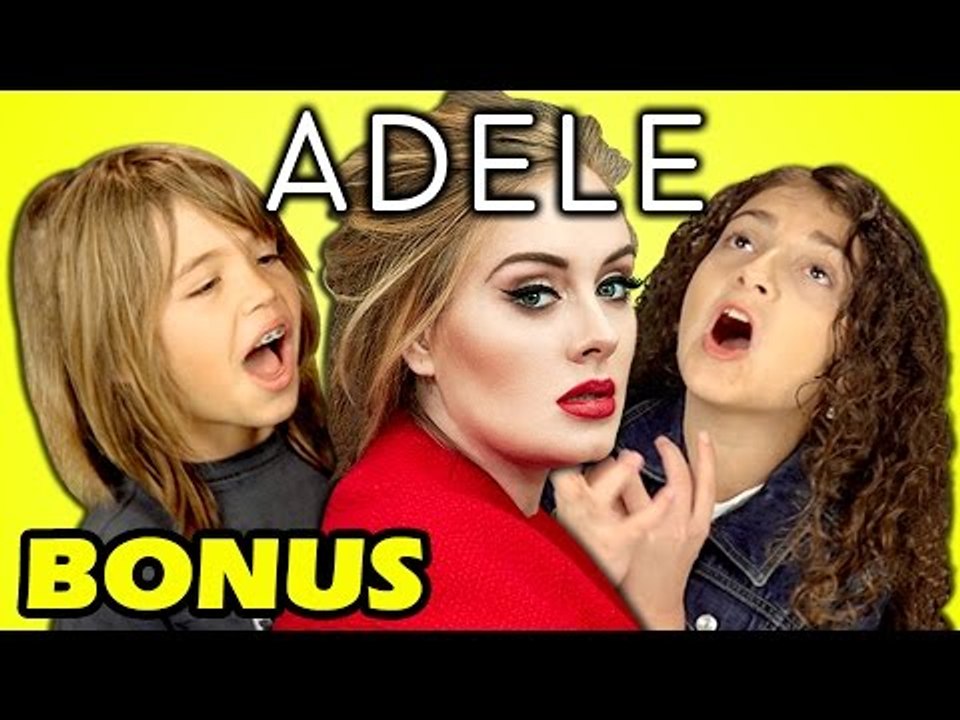 KIDS REACT TO ADELE (Bonus #142)