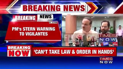 PM Modi's Stern Warning To Cow Vigilantes