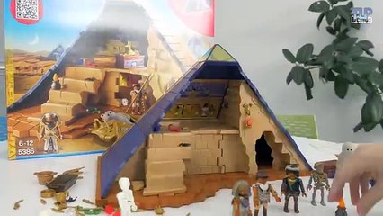 Construire histoire examen Playmobil 5386 pyramide du pharaon playmobil