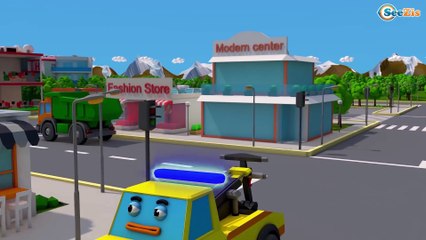 Caminhão e seus amigos na Cidade | Caminhão e Carros Crianças | Desenho Animado Educativo