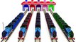 Learn Colors with Thomas Train Vehicles 3D | Colours for Kids to Learn | Learning Videos
