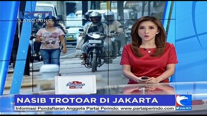 Sanksi Pengendara Melintasi Trotoar