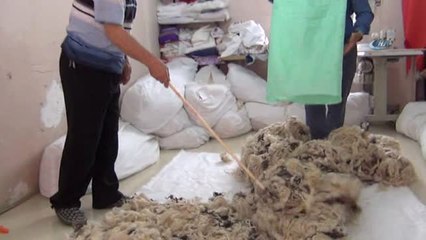 Tokat'ta Yorgancılık Mesleği Zamana Direniyor