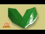 Arts and Crafts - Origami - Origami - Let's make a Holy Leaf