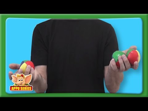 Basic Juggling Trick - Using Three Balls with Two Hands