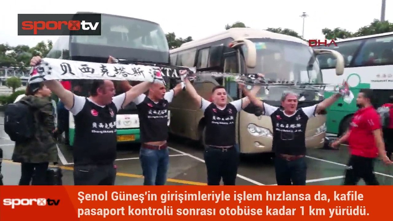 Beşiktaş'ın Çin yolculuğu çileli geçti