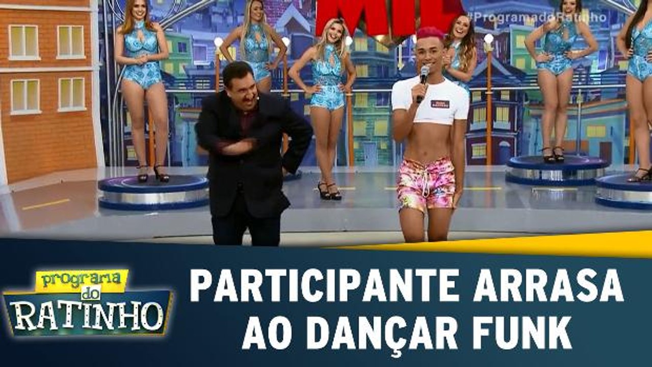 Participante arrasa ao dançar funk