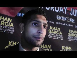 amir khan message to fans about garcia fight