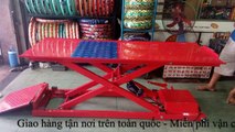 Bàn nâng sửa xe máy - Bàn nâng xe máy cơ và điện thủy lực giá rẻ