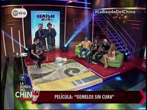 Entrevista a los actores de la Pelicula Gemelos sin cura