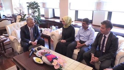 Bakan Arslan, Lys'de Dereceye Giren Öğrencileri Kabul Etti