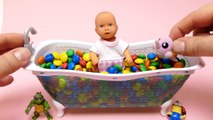 Bébé bain Bonbons Chocolat argile les couleurs poupée Apprendre vase temps équipe avec m