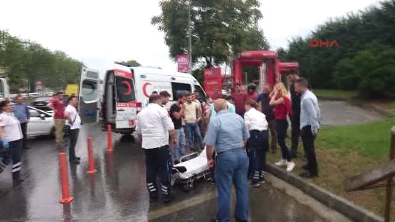 Şişli'de Kaza Sonrası Sinirler Gerildi