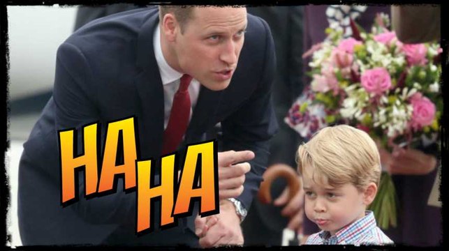 Les grimaces du Prince George ne passent pas inaperçues !