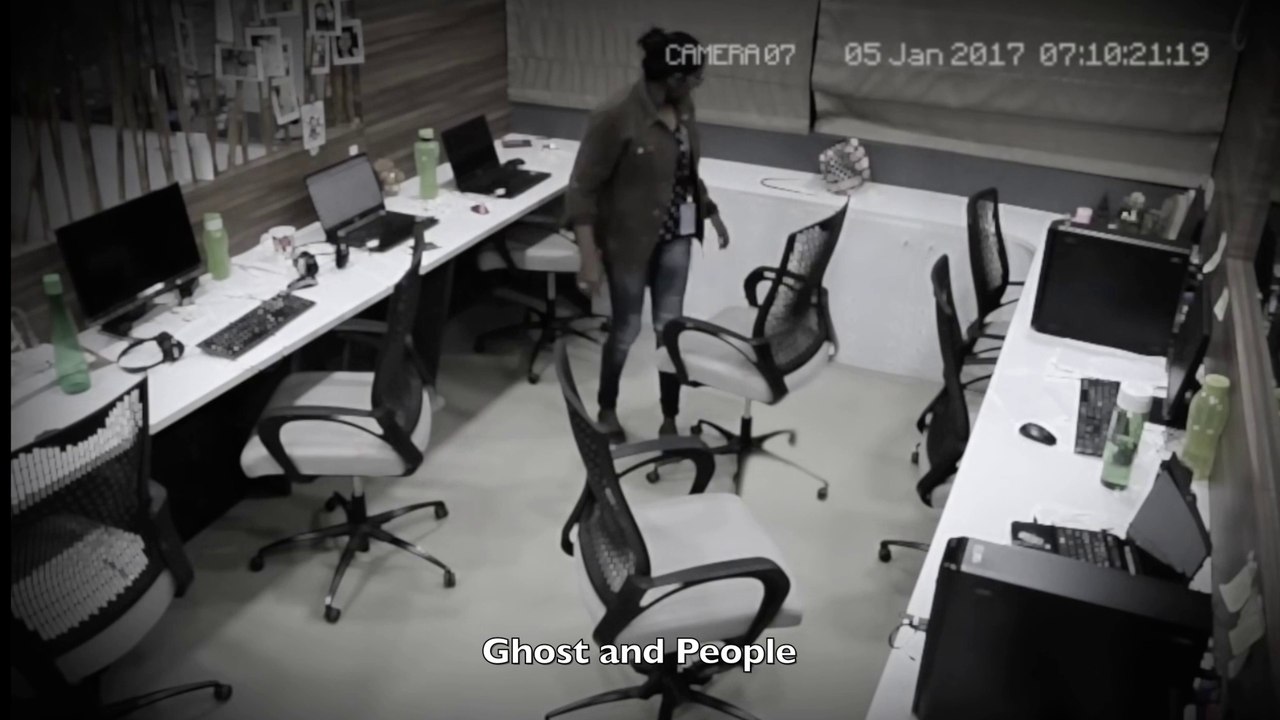 Fantasma assusta trabalhador