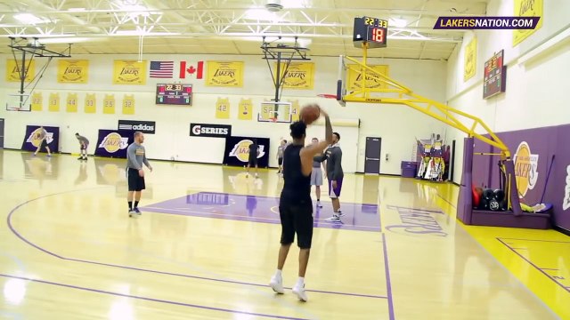 Lakers Summer Workouts: DAngelo Russell & Jordan Clarkson Working On Their Craft