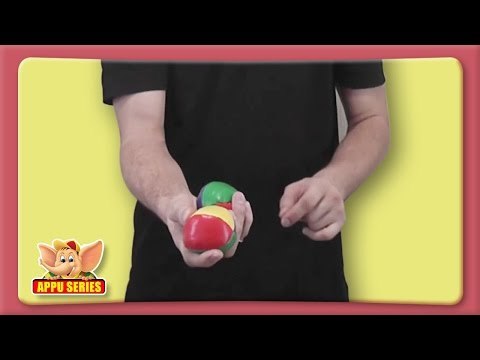 Basic Juggling Trick - Using two balls with one hand