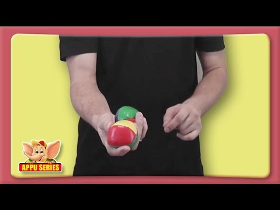 Basic Juggling Trick - Using two balls with one hand