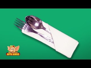 Fold a Silverware Napkin Pouch