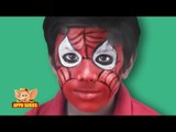 Face Painting - Paint a Spiderman