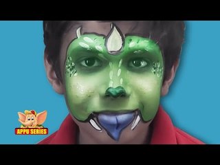 Face Painting - Paint a Dinosaur