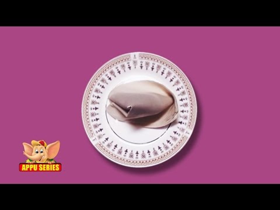 How to fold a Clown Hat Napkin