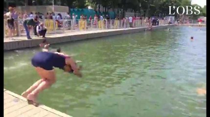 On a testé pour vous : le grand plongeon dans le bassin de la Villette