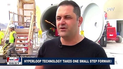 GLOBAL NEWS:  Hyperloop technology takes one small step forward