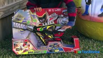Charger Oeuf géant enfants ouverture puissance super-héros jouets vidéo Rangers Dino super surprise