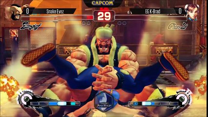 USF4 TFC 2014 - Snake Eyez (Zangief) vs KBrad (Chun Li)