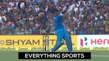 Dhoni trolling umpire in a nice way