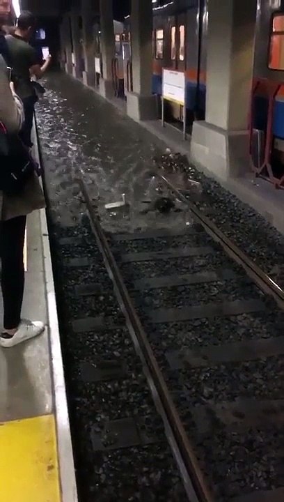 Terribles inondations dans le métro d'Istanbul !