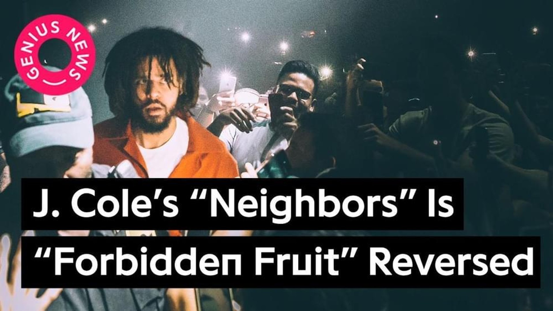 J Cole S Neighbors Beat Is Forbidden Fruit Reversed Video Dailymotion